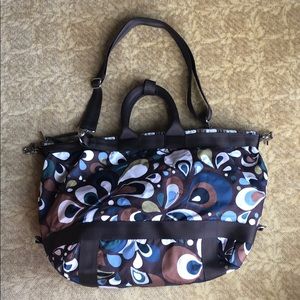 LeSportsac paisley printed tote bag